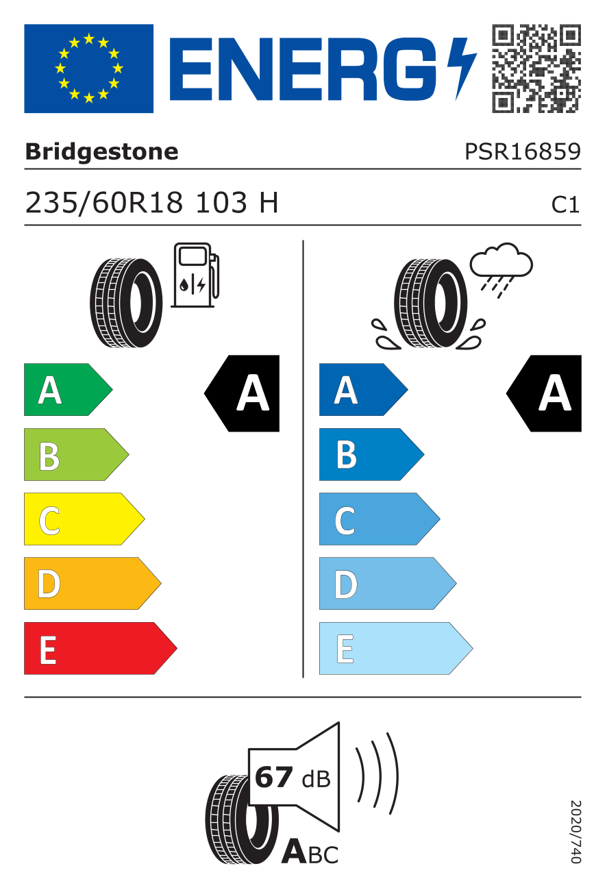 Image of tyre specifications with eprel code 1144528